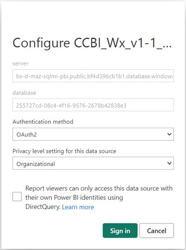 Configure authentication method