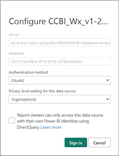 Configure authentication method