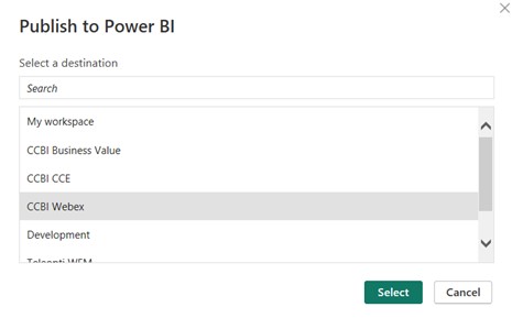 Publish to Power BI