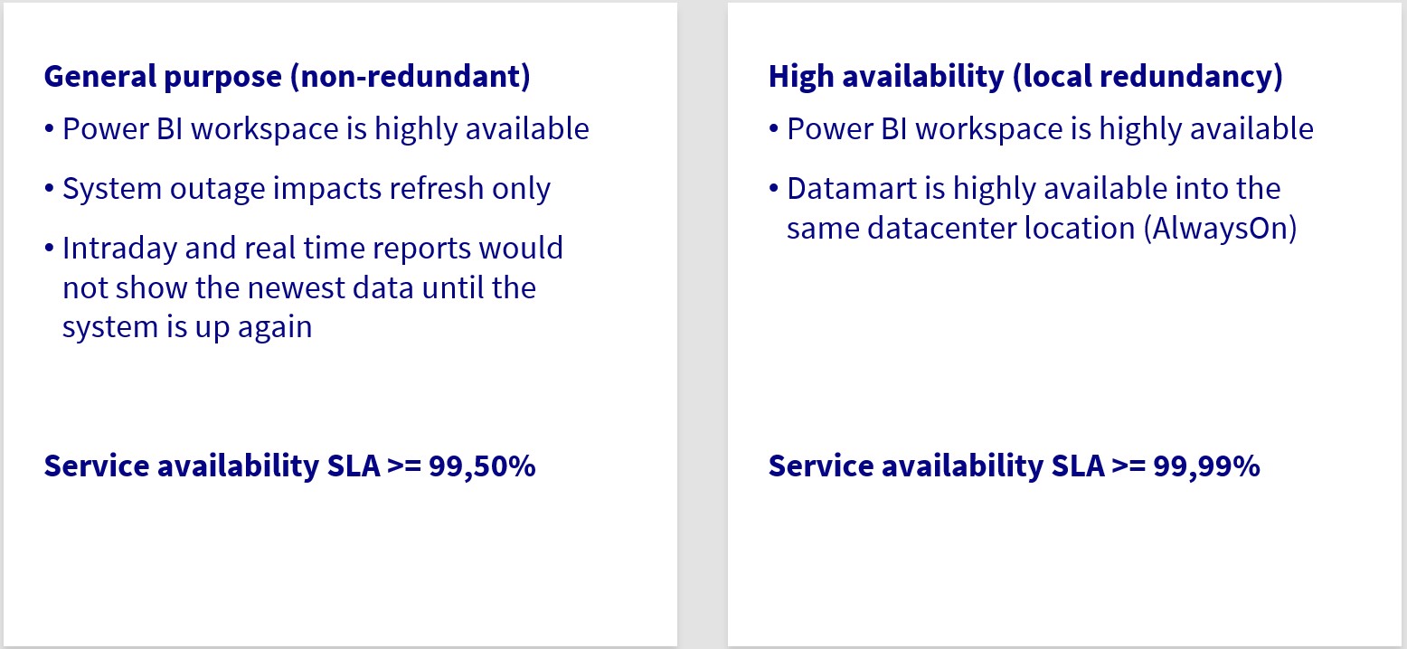 Service availability