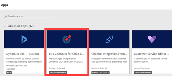 b+s Connects for Cisco Contact Center