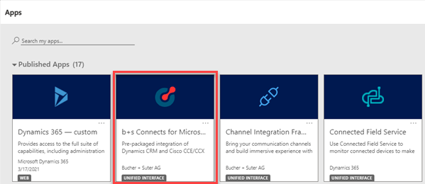 b+s Connects for Microsoft Dynamics