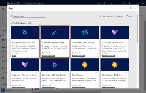 Channel Integration Framework