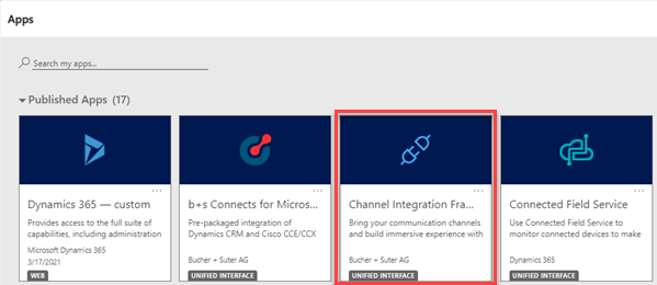 Channel Integration Framework