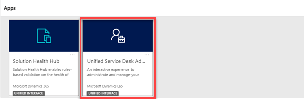 Navigate to USD App