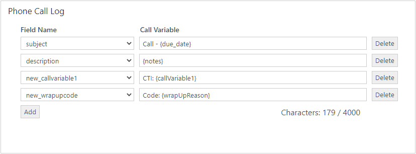 Phone call mapping