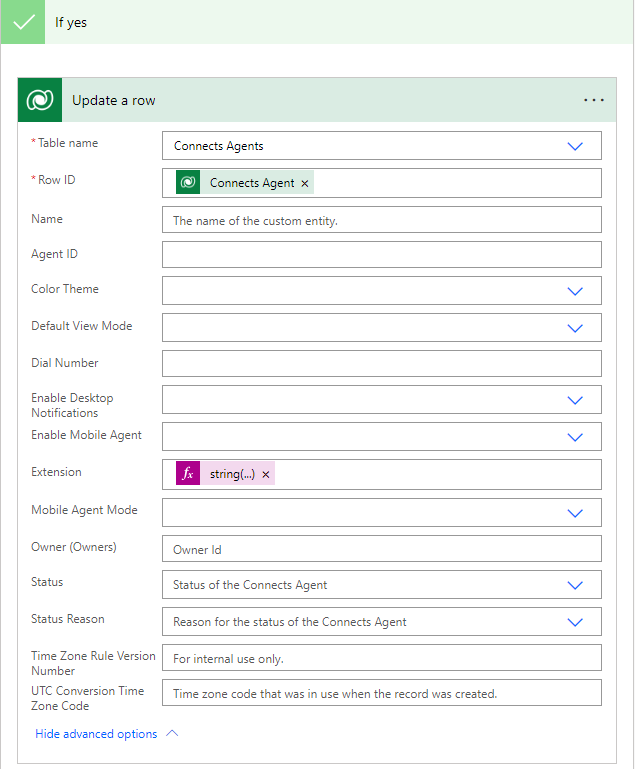 Delete extension from Connects Agent