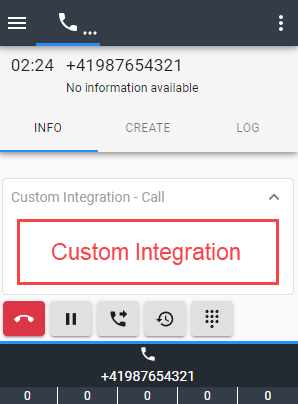 Custom Integration locations