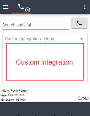 Custom Integration locations