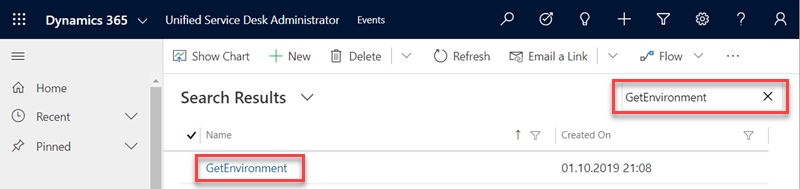 Select Event