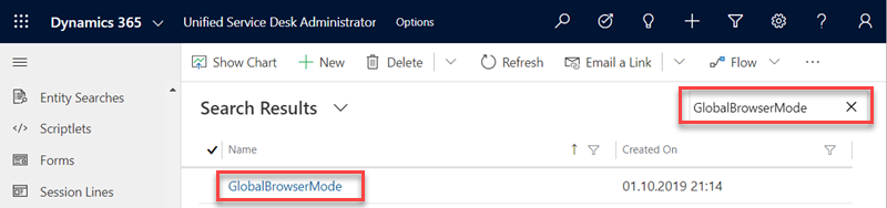 Global Browser Mode