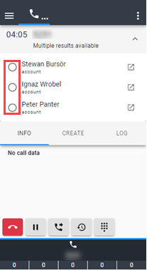 Select record in multi-match