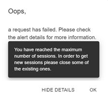 Session limit