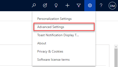 Advanced Settings