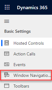 Window Navigation Rules