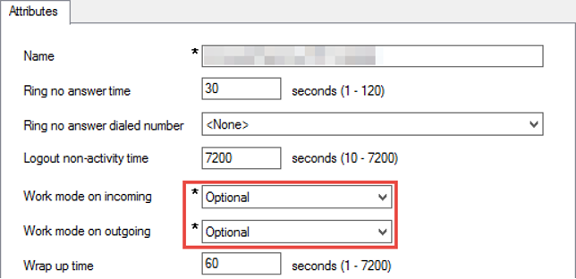 Optional Wrap-Up in the CCE Agent Desk Settings