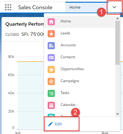 Add More Items Navigation Bar