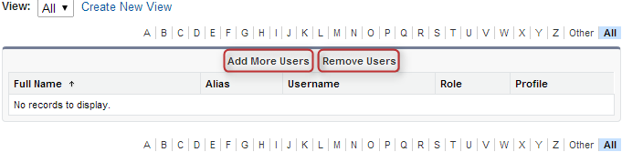 Call Center – Add/Remove Users