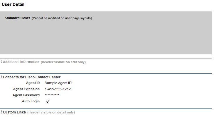 Complete User Layout