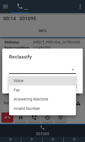 Reclassify window