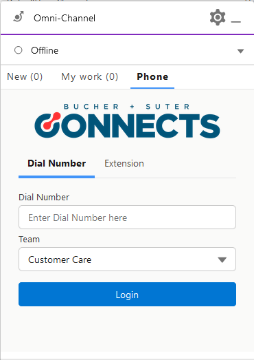 Choose phone number