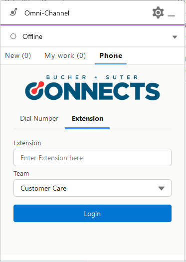 Choose extention