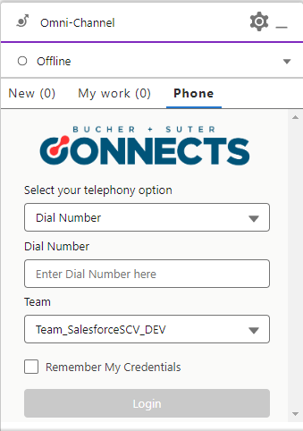 Choose phone number