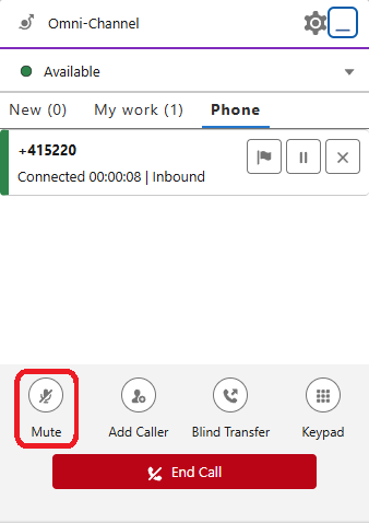 Mute button