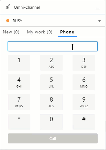 Outgoing Call