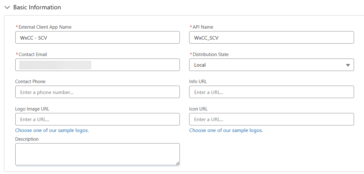 External Client App - Basic Information External Client App - Basic Information