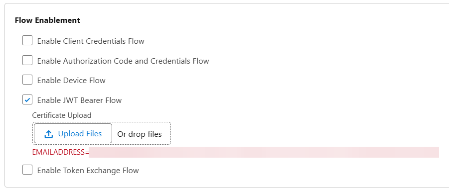 External Client App - Flow Enablement External Client App - Flow Enablement