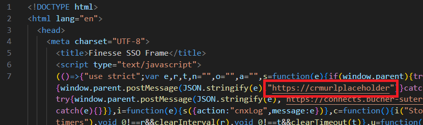 Replace URL