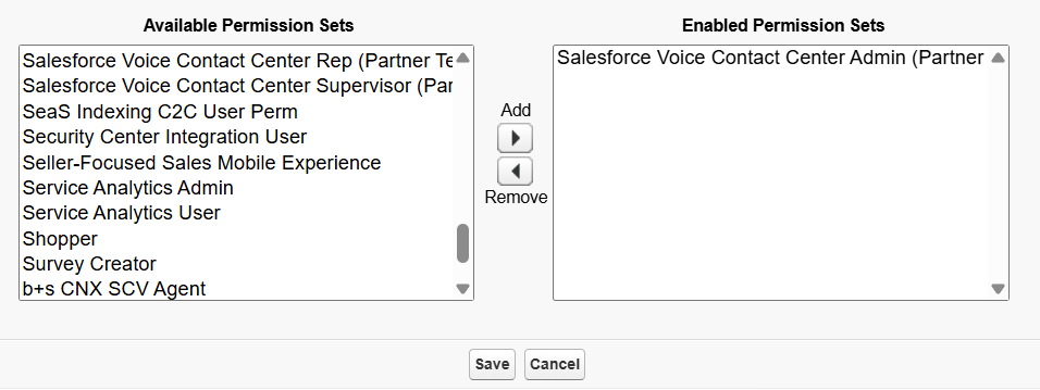 Assign admin permission sets