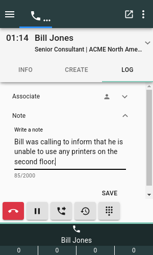Record Note