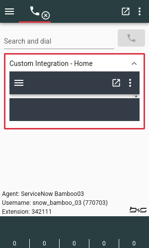Custom Integration Home