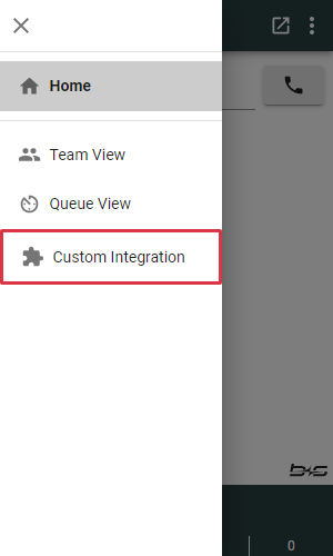 Custom Integration View