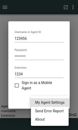 Option Menu