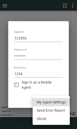 Option Menu