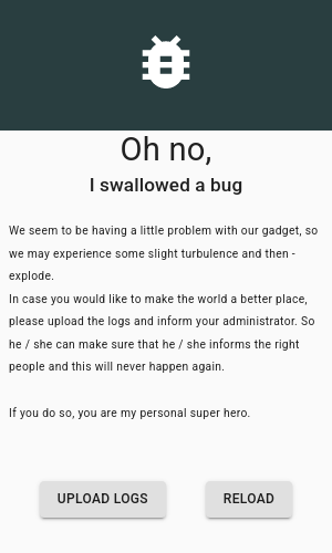 Save logs on crashes