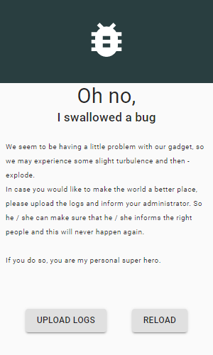 Save logs on crashes