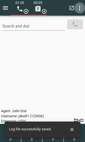 Send Error Report confirmation