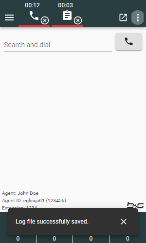 Send Error Report confirmation
