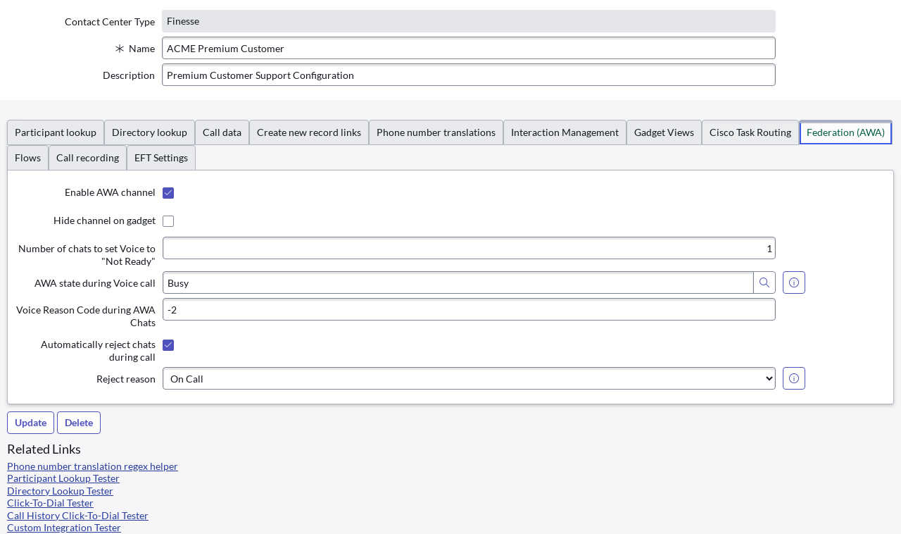 Service Layout Federation