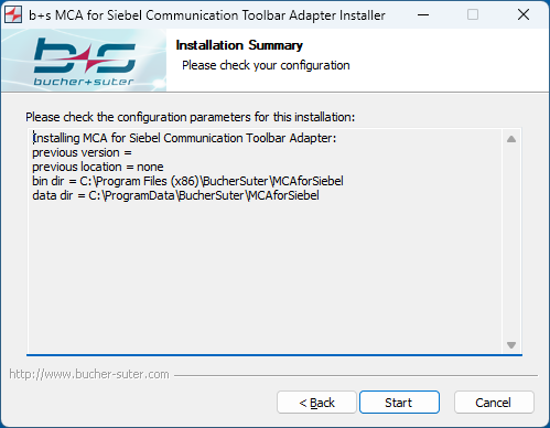 Communication Toolbar Adapter Install Summary Communication Toolbar Adapter Install Summary