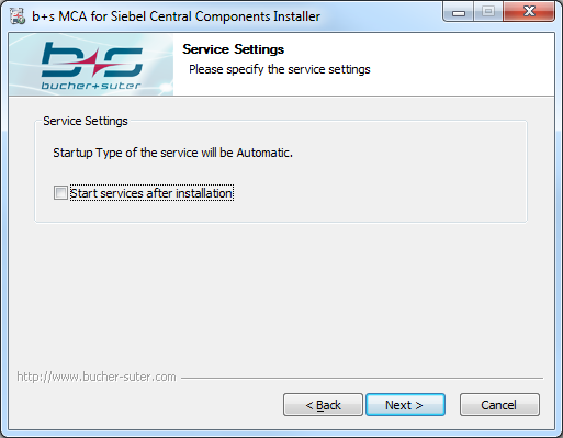 Central Components Install Service