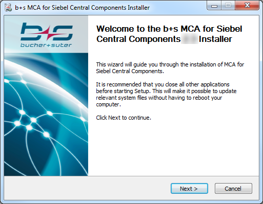 Central Components Upgrade Welcome