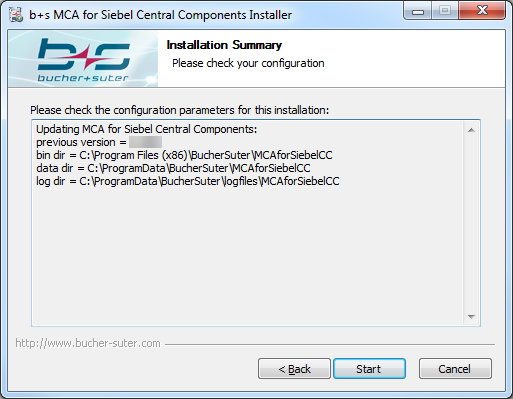 Central Components Upgrade Summary