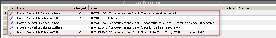 Siebel Tools Applet User Properties - Request Cancel