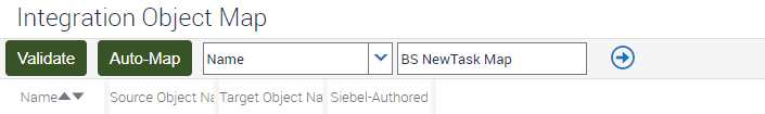 Siebel Web Configuration Filter NewTask Name Field