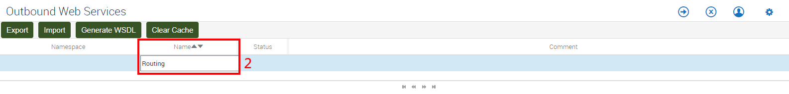 Siebel Web Configuration Search Routing Name